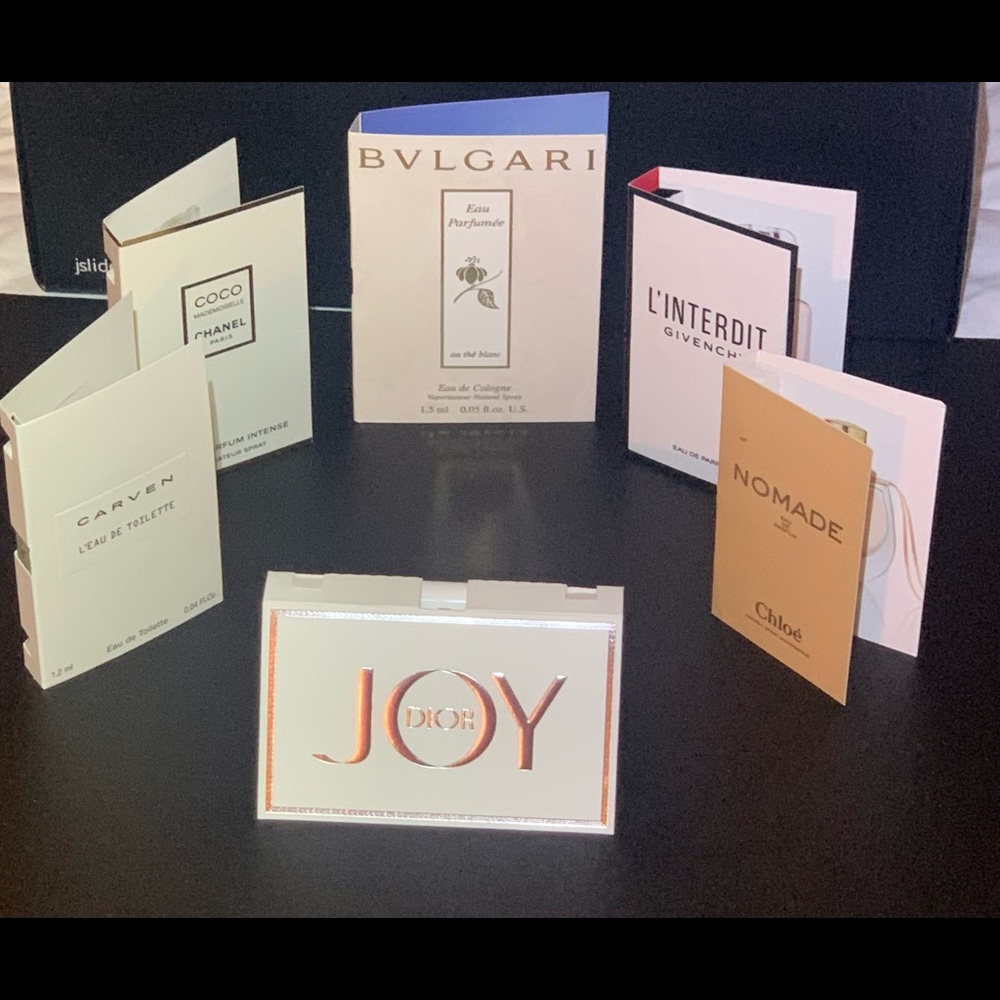 Lot of 6 Designer Samples